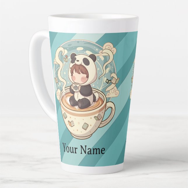 Taille Mug Cozy Panda 17oz (Angle gauche)