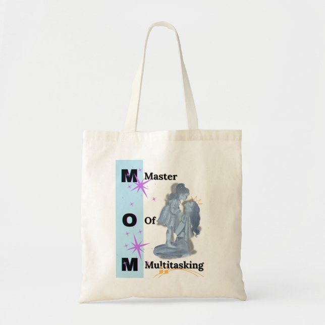 Taille personnalisée Sac fourre-tout Fête des mère (Devant)