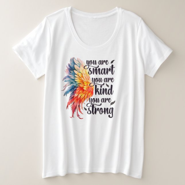 Taille Plus -T-shirt (Design devant)