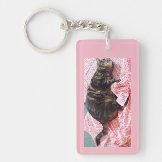 Tailor Dave Rectangle Keyring Schlüsselanhänger (Vorderseite)