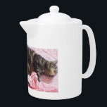 Tailor Dave Teapot<br><div class="desc">Tailor Dave auf einem mittelgroßen Teapot</div>