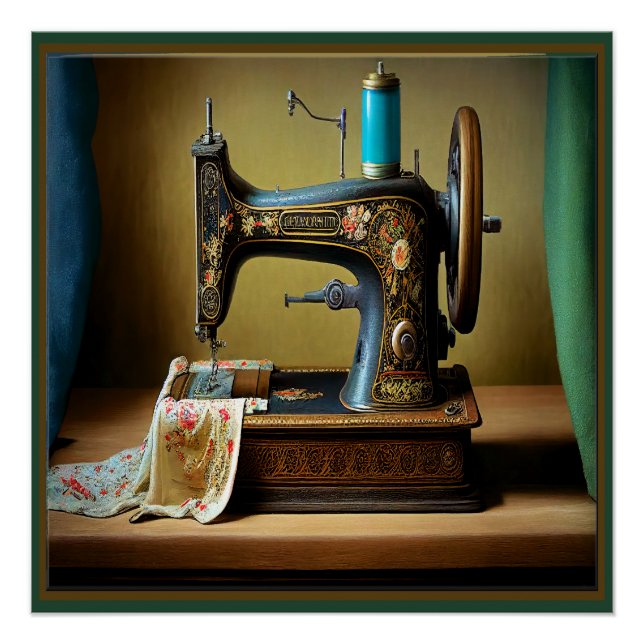 Tailor, Seamstress Poster Matching Carte de visite (Devant)