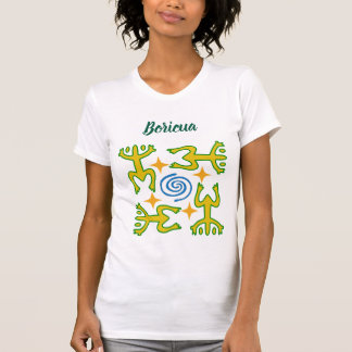 Taíno Coquí Platz Boricua T - Shirt