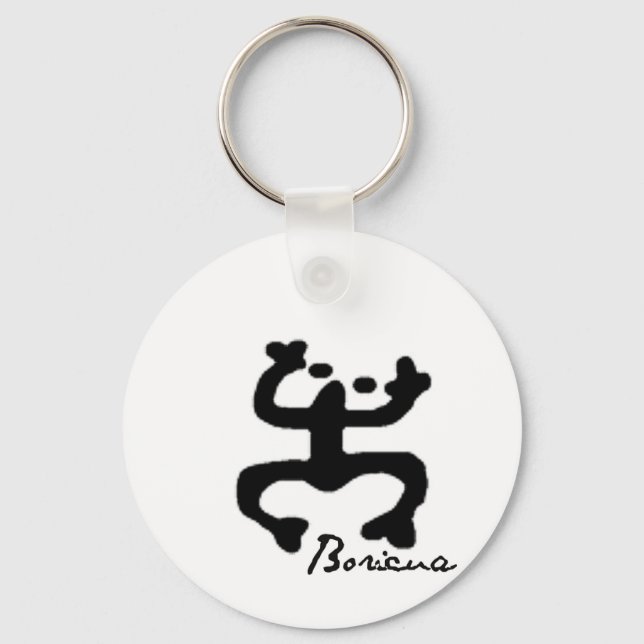Taino Coqui Schlüsselanhänger (Vorderseite)