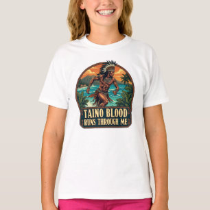 Taino-Krieger Puerto Rico Indigene Karibik T-Shirt