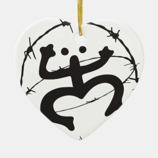 Taino Nativo Keramik Ornament