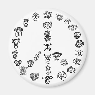 Taino Peace Magnet