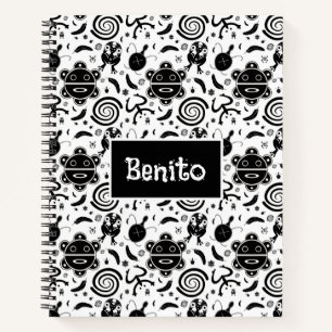 Taino Symbole Puerto Rico Kultur Notizbuch