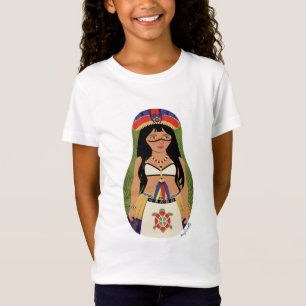 Taino von Boriken Puerto Rico Matryoshka Mädchen T-Shirt