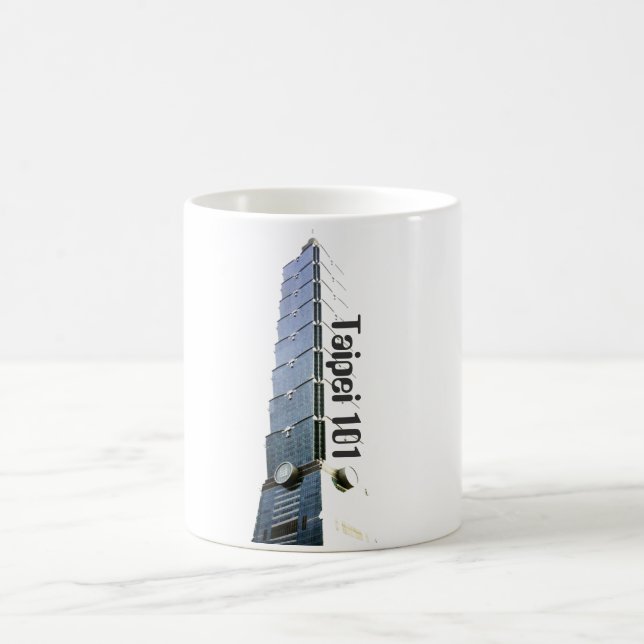 Taipei 101 Gebäude Travel Souvenir Kaffeetasse (Mittel)