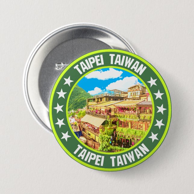 Taipei Button (Vorne & Hinten)