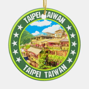 Taipei Keramik Ornament