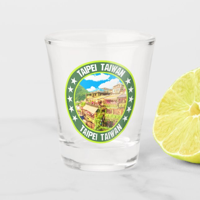 Taipei Schnapsglas (Vorderseite)
