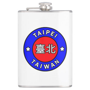 Taipei Taiwan Flachmann