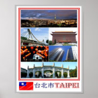 Taipei - Taiwan - Republik China - Mosaik -