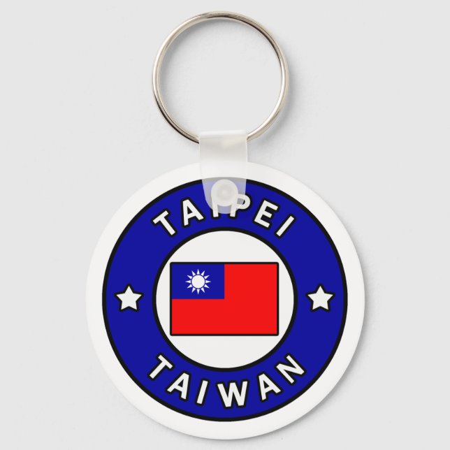 Taipei Taiwan Schlüsselanhänger (Vorderseite)