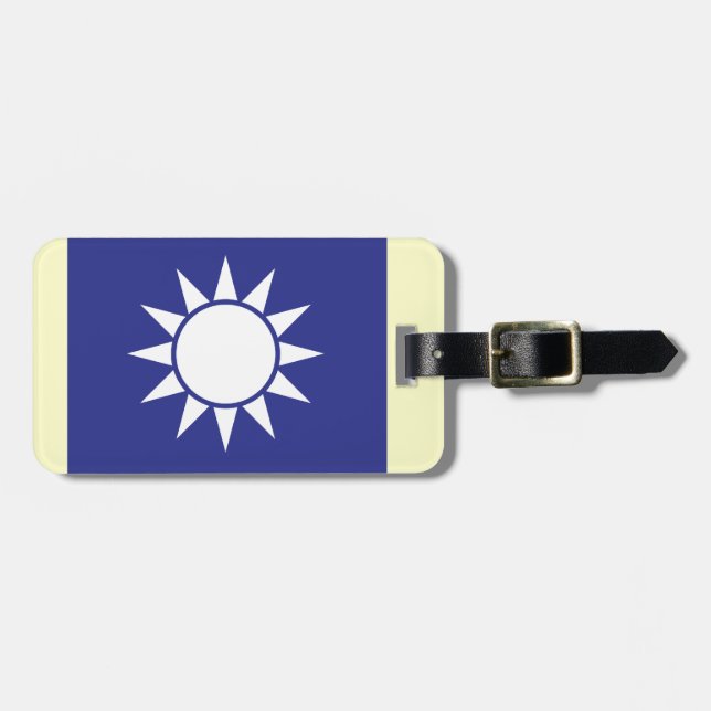 Taiwan3 Gepäckanhänger (Vorderseite horizontal)