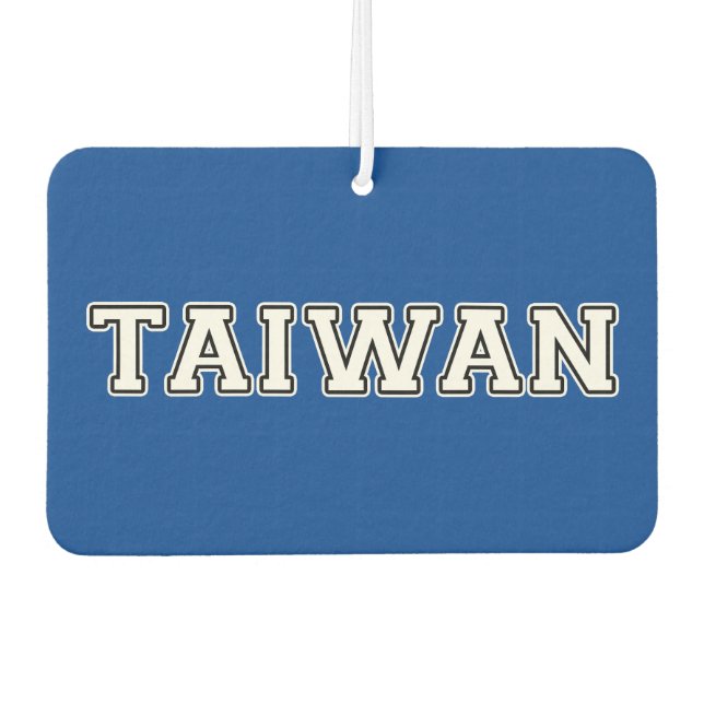 Taiwan Autolufterfrischer (Vorderseite)