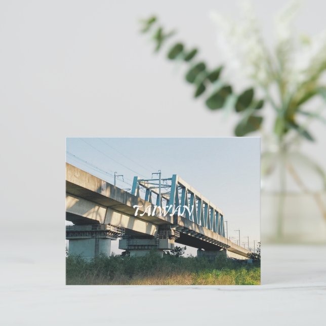 Taiwan-Bild Postkarte (Stehend Vorderseite)