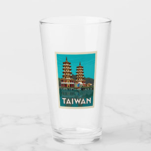 Taiwan   Dragon und Tiger Pagodas Glas