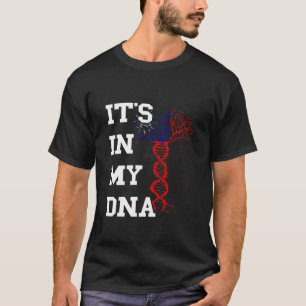 Taiwan-Flagge Es ist in meinem DNA-Baum Molecule t T-Shirt