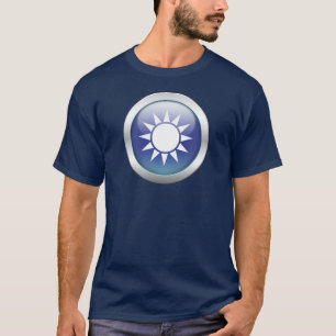 Taiwan-Flagge "Kugel " T-Shirt