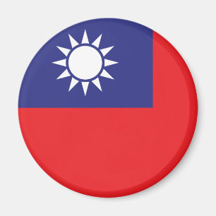 Taiwan-Flagge Magnet