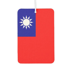 Taiwan-Flagge: Republik China, Chinesisch Taipeh Autolufterfrischer