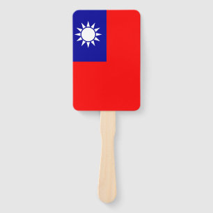 Taiwan-Flagge: Republik China, Chinesisch Taipeh Fächer