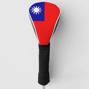 Taiwan-Flagge: Republik China, Chinesisch-Taipeh Golf Headcover