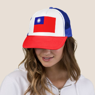 Taiwan-Flagge: Republik China, Chinesisch-Taipeh Truckerkappe
