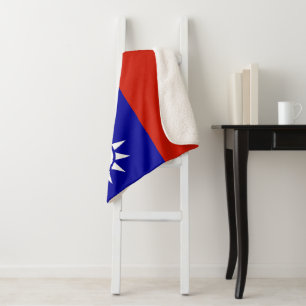 Taiwan-Flagge Sherpadecke