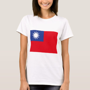 Taiwan-Flagge T-Shirt
