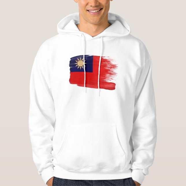 Taiwan-FlaggeHoodie Hoodie (Vorderseite)