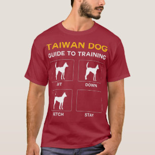 Taiwan-Hundeführer zur Schulung des Hundes-Gehorsa T-Shirt