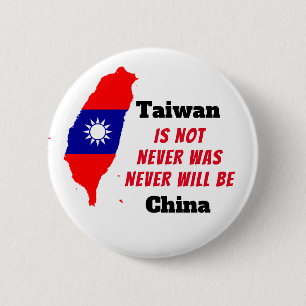Taiwan IST KEINE China Button