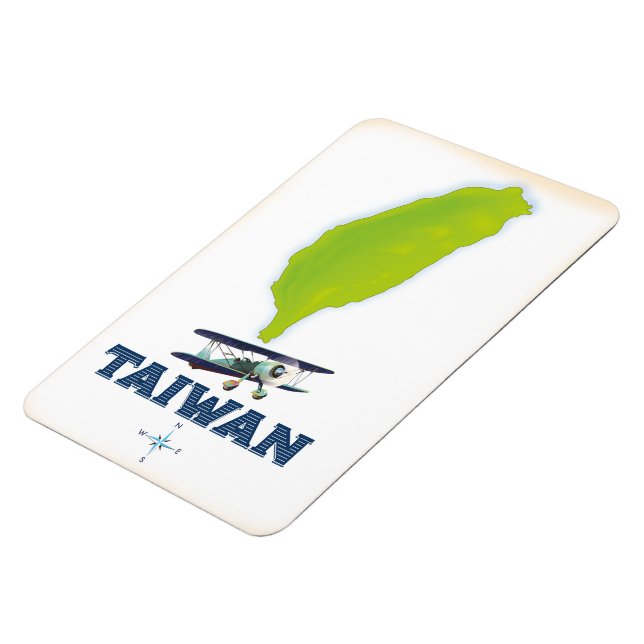 Taiwan-Karte Magnet (Linke Seite)