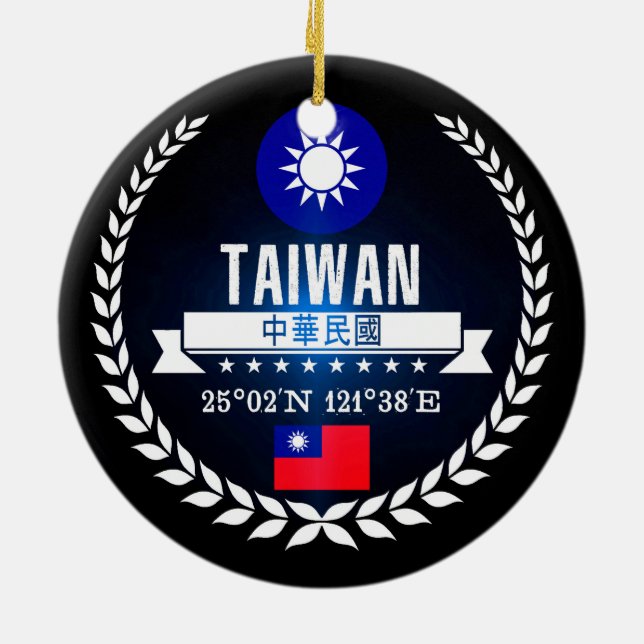 Taiwan Keramik Ornament (Hinten)