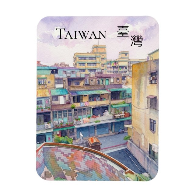 Taiwan-Magnet Magnet (Vertikal)