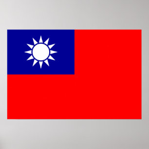 Taiwan Nationale Flaggenrepublik China, Asiatische Poster