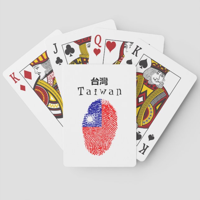 Taiwan-Poker Spielkarten (Rückseite)