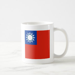Taiwan-Qualitäts-Flagge Kaffeetasse
