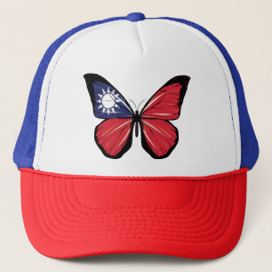 Taiwan-Schmetterlingsflagge Truckerkappe