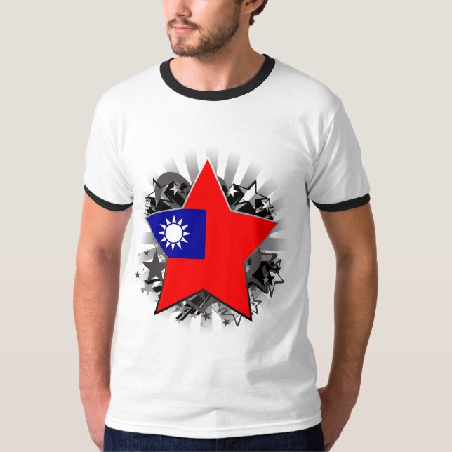 Taiwan-Stern T-Shirt (Vorderseite)