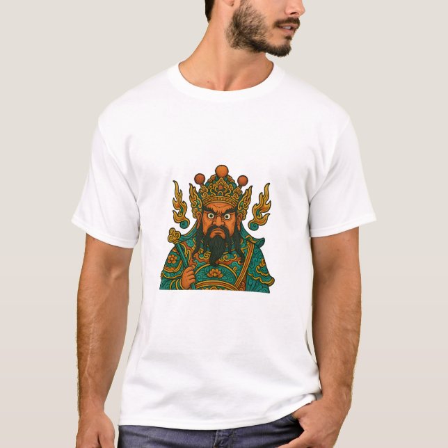 Taiwan Temple Guardian T-Shirt (Vorderseite)