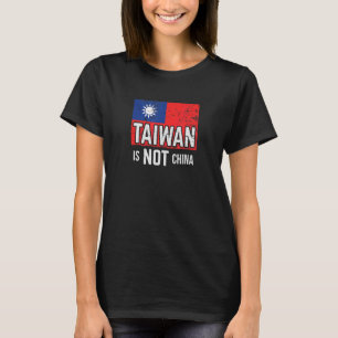 Taiwan unterstützt keine China unabhängige Taipei T-Shirt