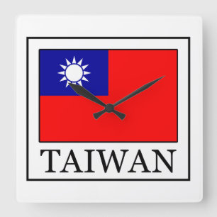 Taiwan-Wanduhr Quadratische Wanduhr