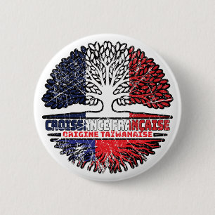 Taiwanesisch Taiwan Französisch Frankreich Baum Wu Button