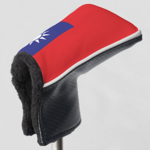taiwanesische Flagge Golf Headcover