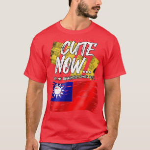 Taiwanesische Flagge stolz Niedlich bis meine Taiw T-Shirt